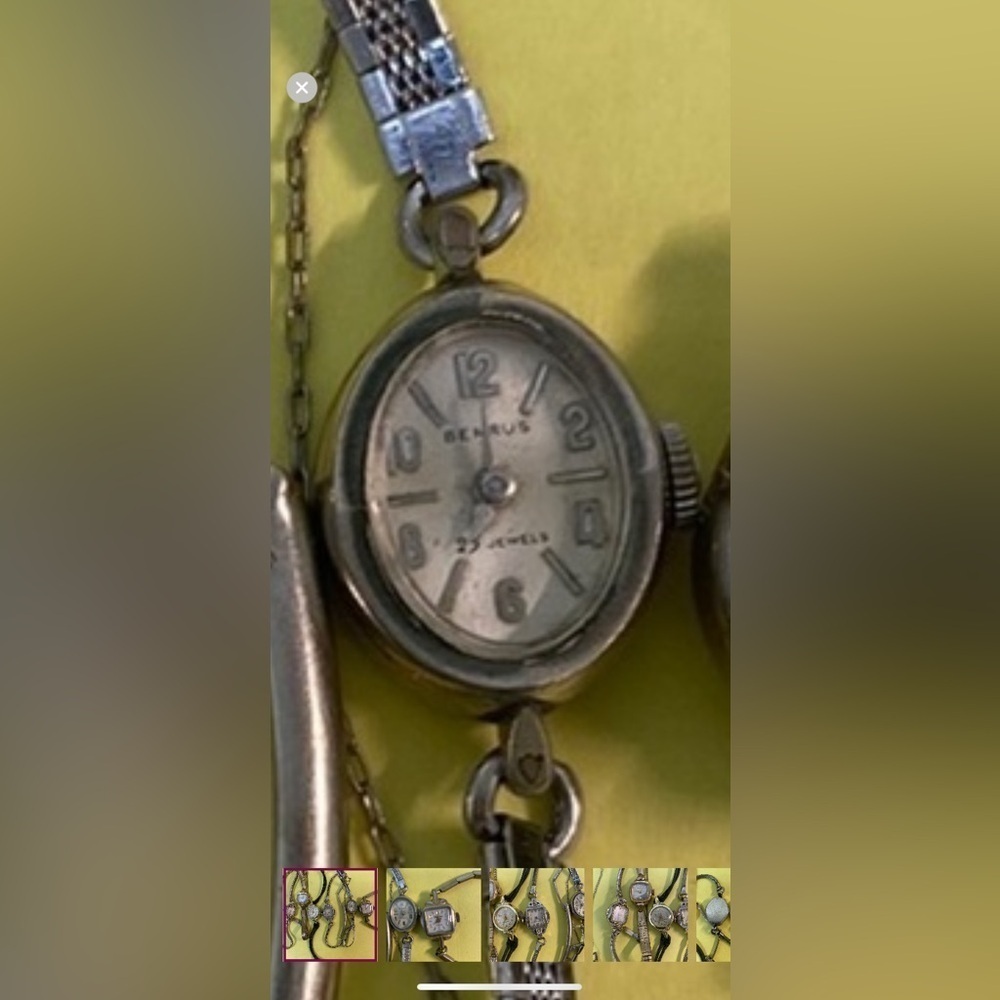 Antique waltham & Benrus watch bundle
